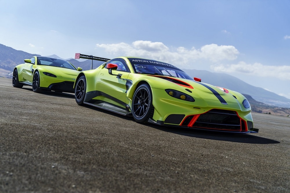 Nieuwe Aston Martin Vantage GTE is klaar voor het circuit