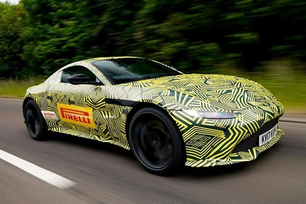 Aston Martin deelt eerste beelden van nieuwe Vantage