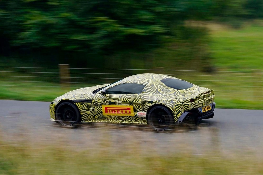 Aston Martin deelt eerste beelden van nieuwe Vantage