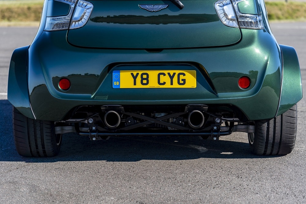 Aston Martin bouwt unieke V8 Cygnet