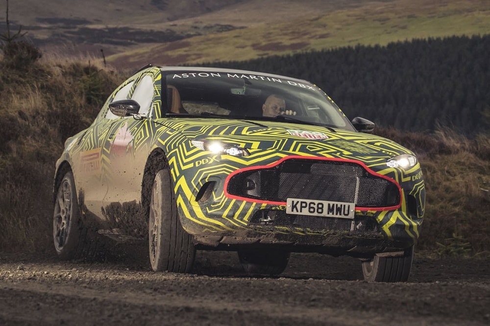 Aston Martin DBX voor het eerst in beeld