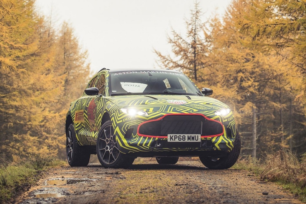 Aston Martin DBX voor het eerst in beeld