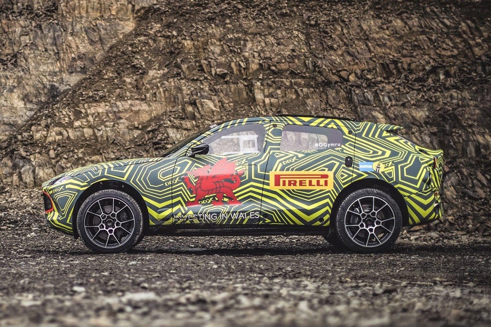 Aston Martin DBX voor het eerst in beeld