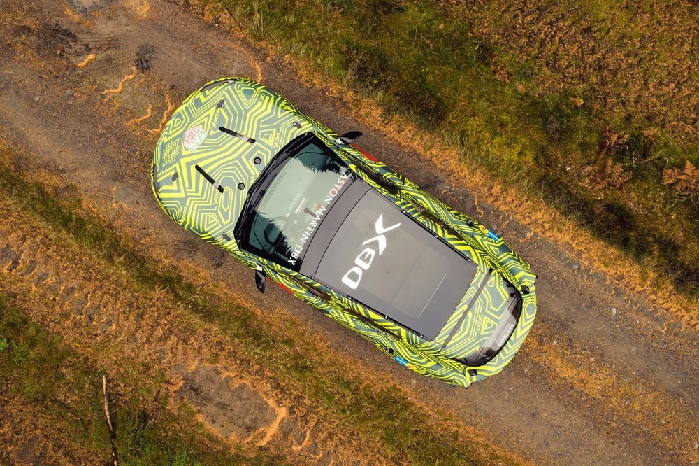 Aston Martin DBX voor het eerst in beeld