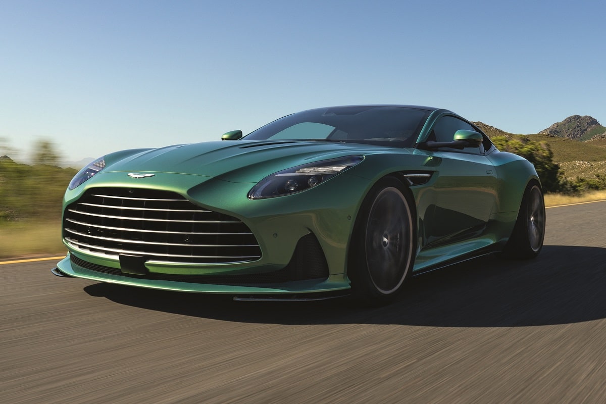 Aston Martin DB12 motor en versnellingsbak 2024