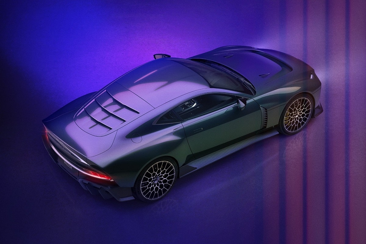 Abmessungen Aston Martin Valour 2024