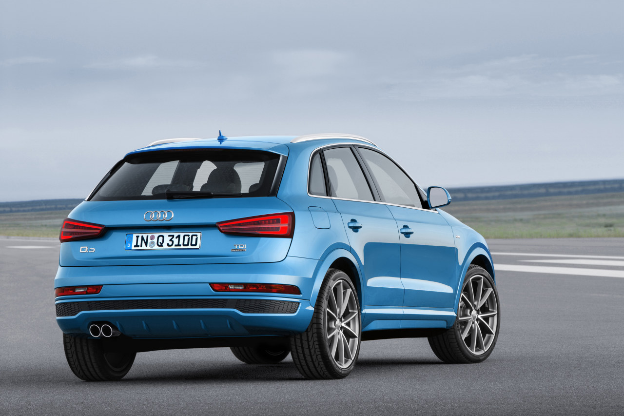 Audi Q3 klaargestoomd voor 2015