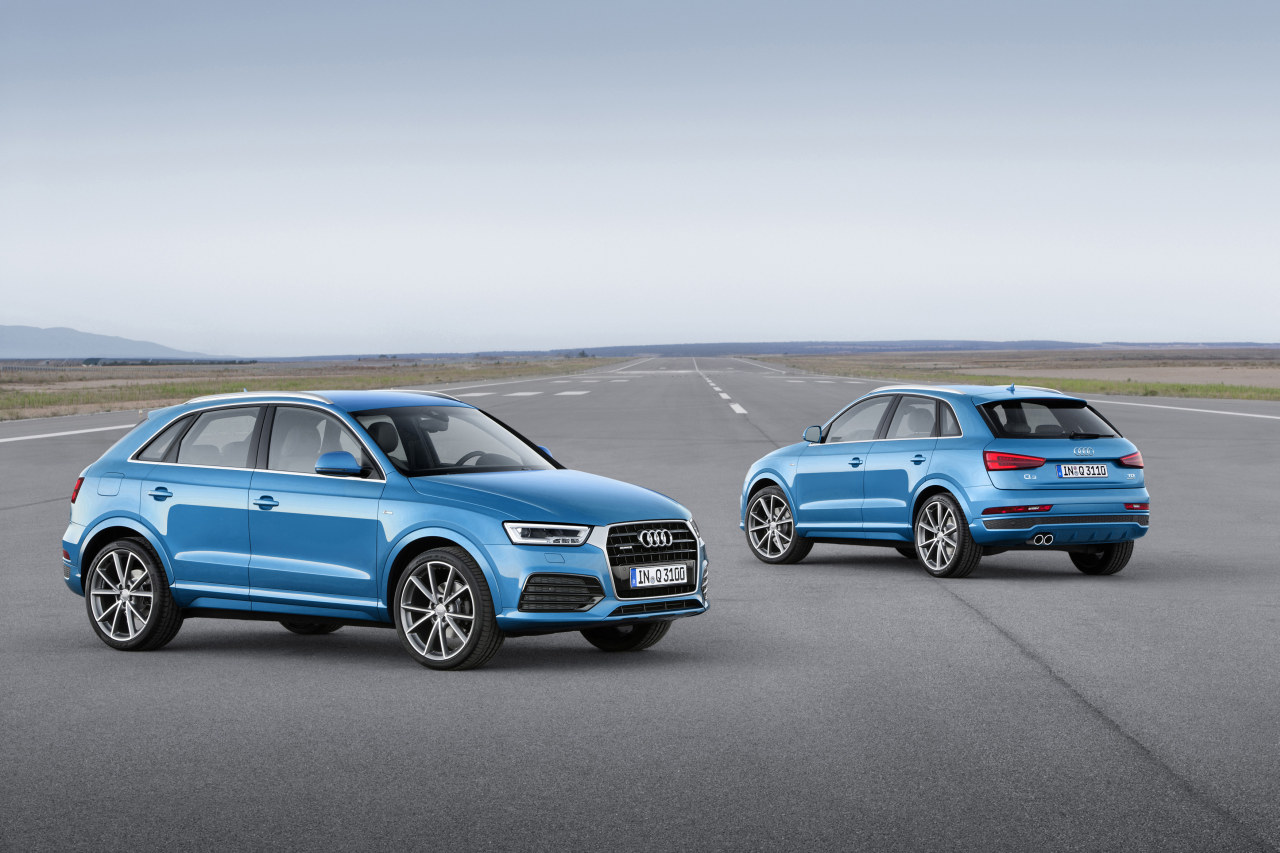 Audi Q3 klaargestoomd voor 2015