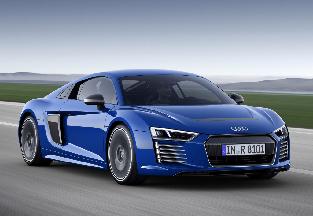 Audi stelt elektrische R8 e-Tron voor