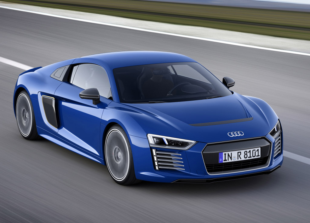 Audi stelt elektrische R8 e-Tron voor