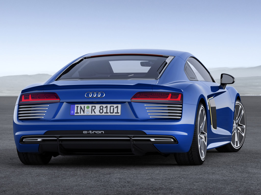 Audi stelt elektrische R8 e-Tron voor