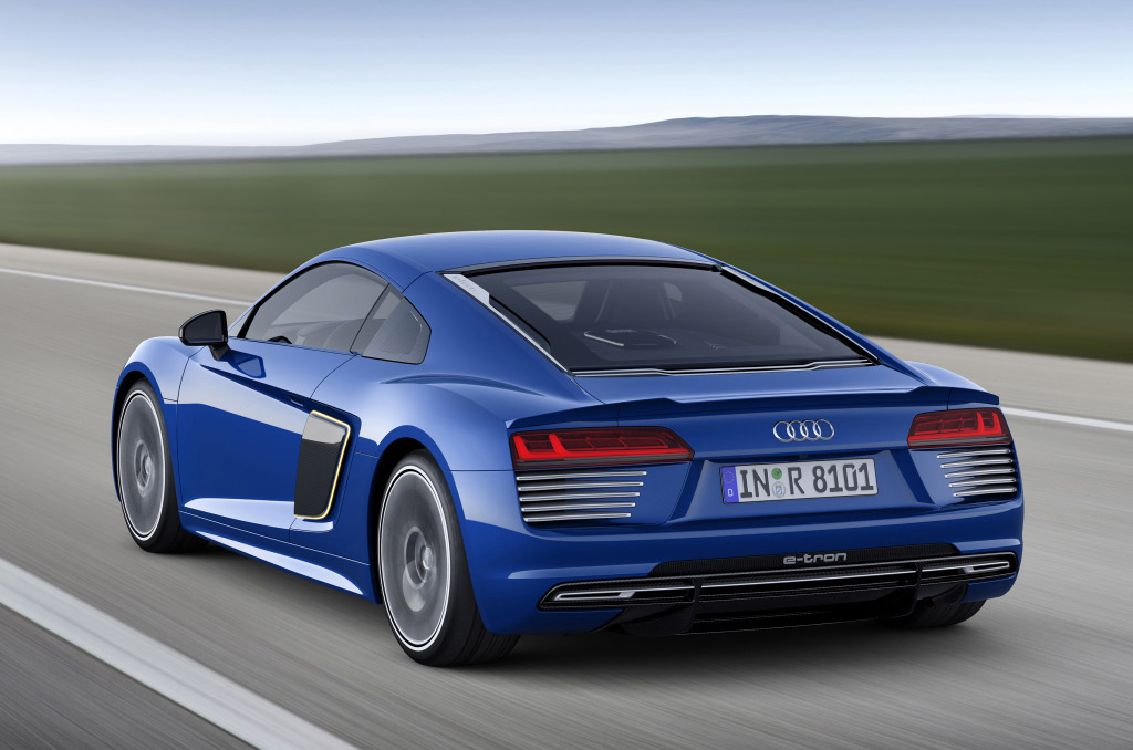 Audi stelt elektrische R8 e-Tron voor