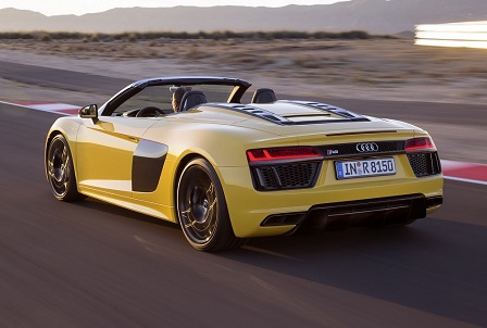 Nieuwe Audi R8 Spyder brengt de zomer dichterbij