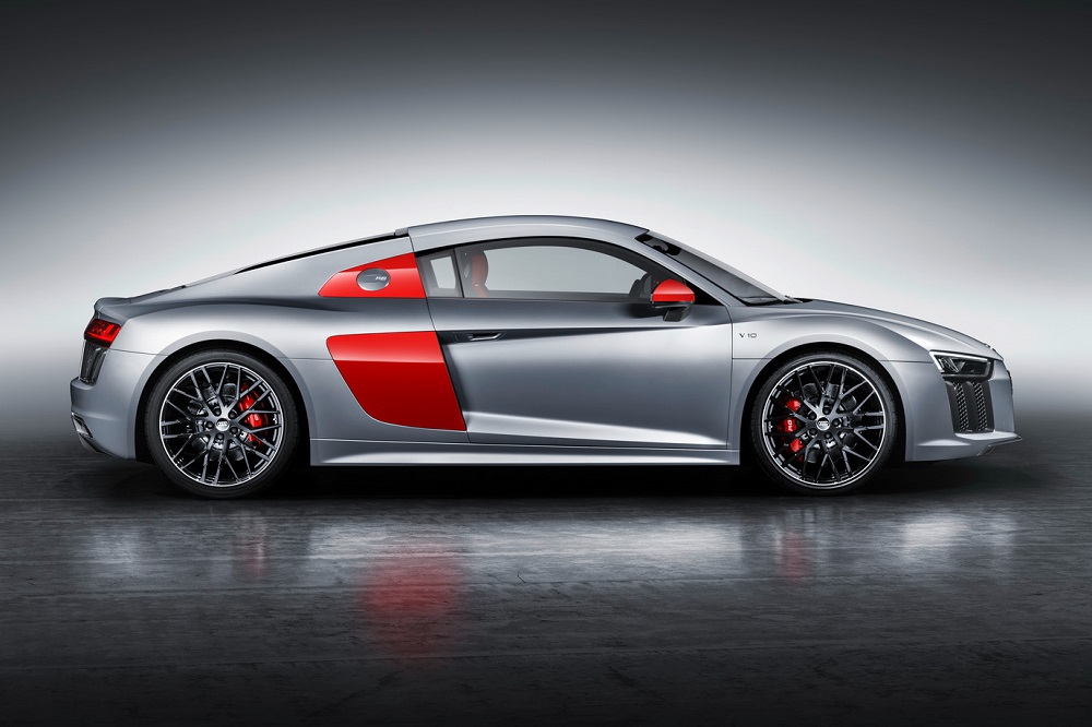 Audi toont gelimiteerde R8 Coupé Audi Sport Edition in New York
