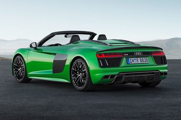 Audi vervolledigt gamma R8 met Spyder V10 plus