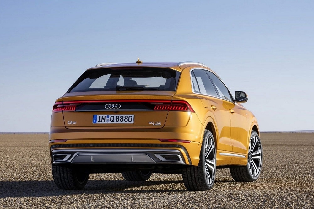 Nieuwe Audi Q8 duikt op