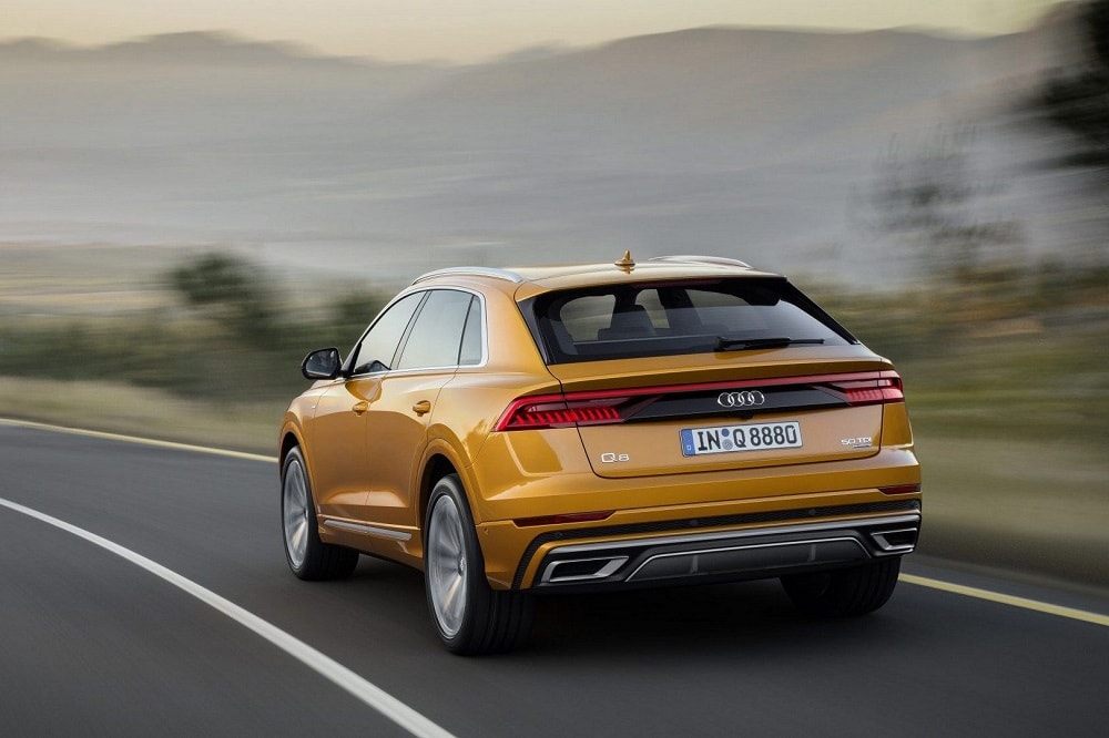 Nieuwe Audi Q8 duikt op