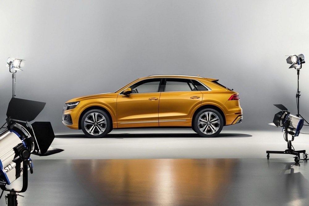 Nieuwe Audi Q8 duikt op