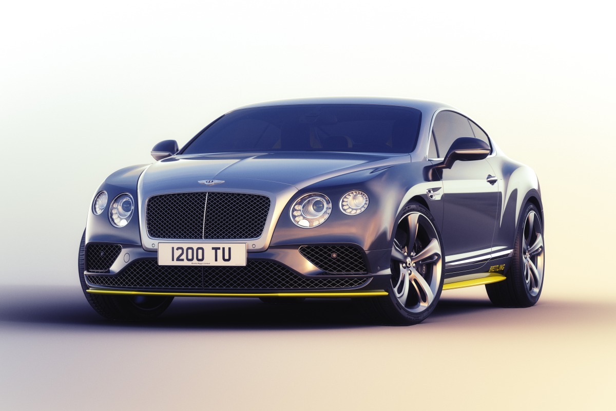 Dit is de Bentley Continental GT Speed Breitling Jet Team Series Limited Edition