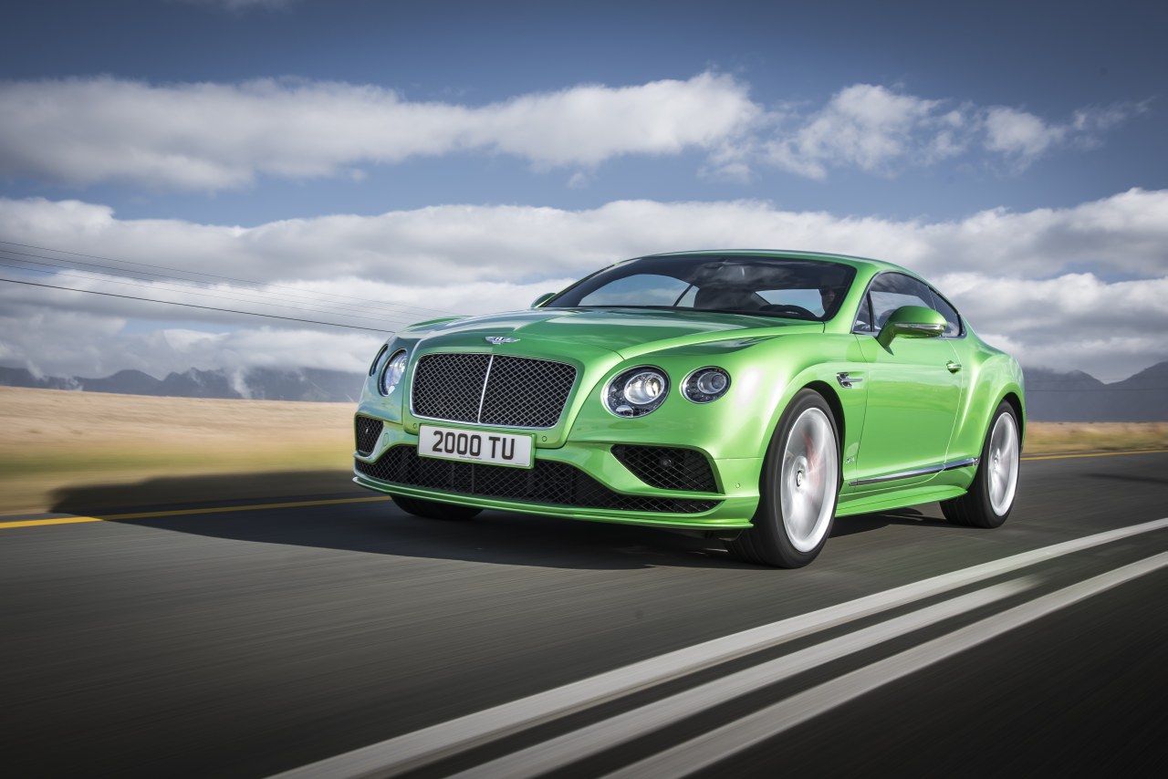 Bentley Continental GT licht bijgepunt voor 2015