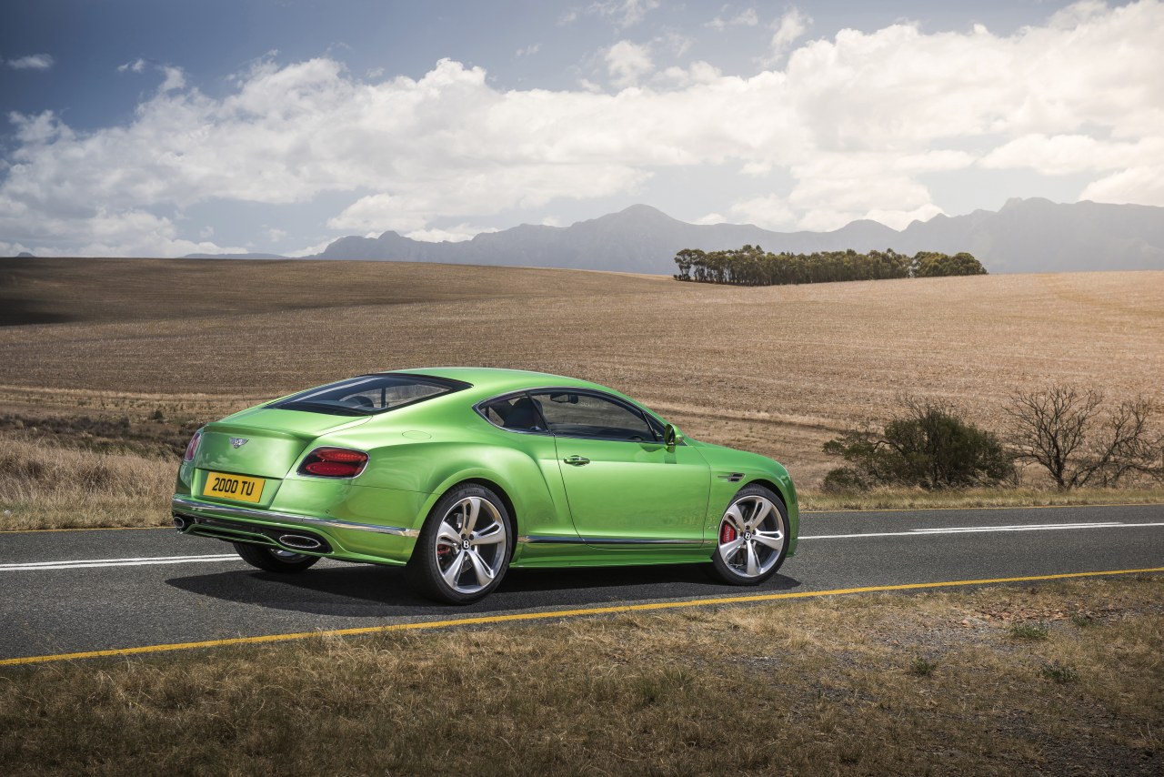 Bentley Continental GT licht bijgepunt voor 2015