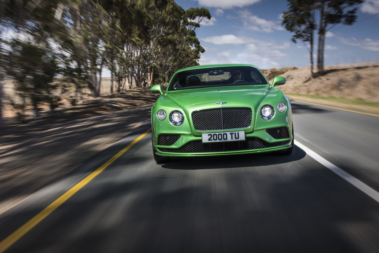 Bentley Continental GT licht bijgepunt voor 2015