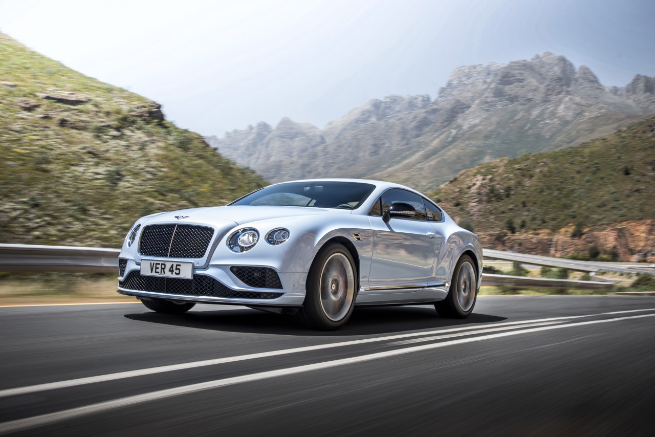 Bentley Continental GT licht bijgepunt voor 2015