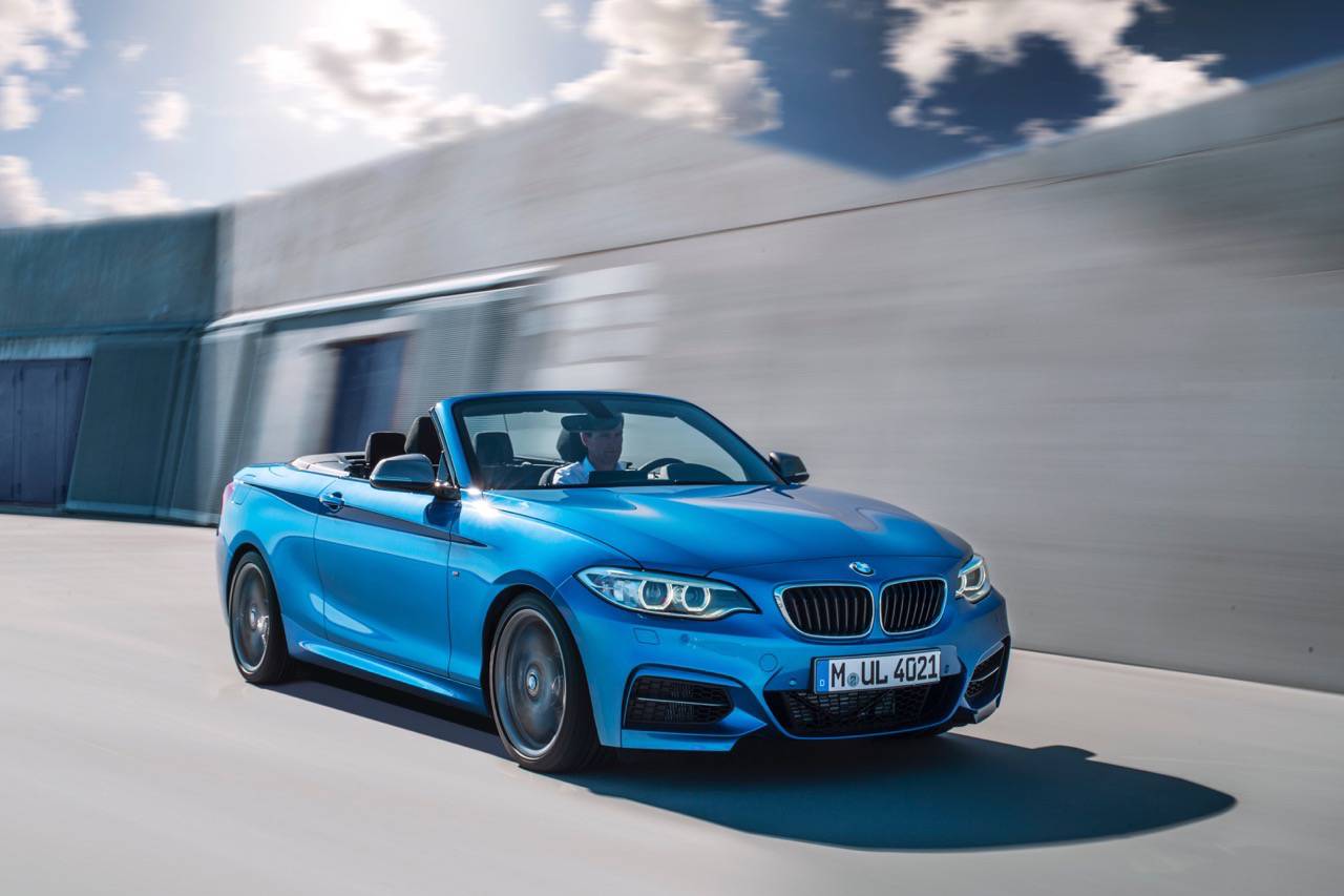 BMW 2 Reeks Cabrio zorgt voor plotse nazomer