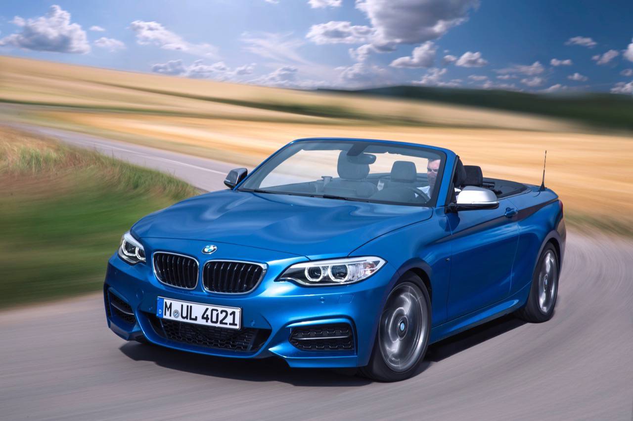 BMW 2 Reeks Cabrio zorgt voor plotse nazomer