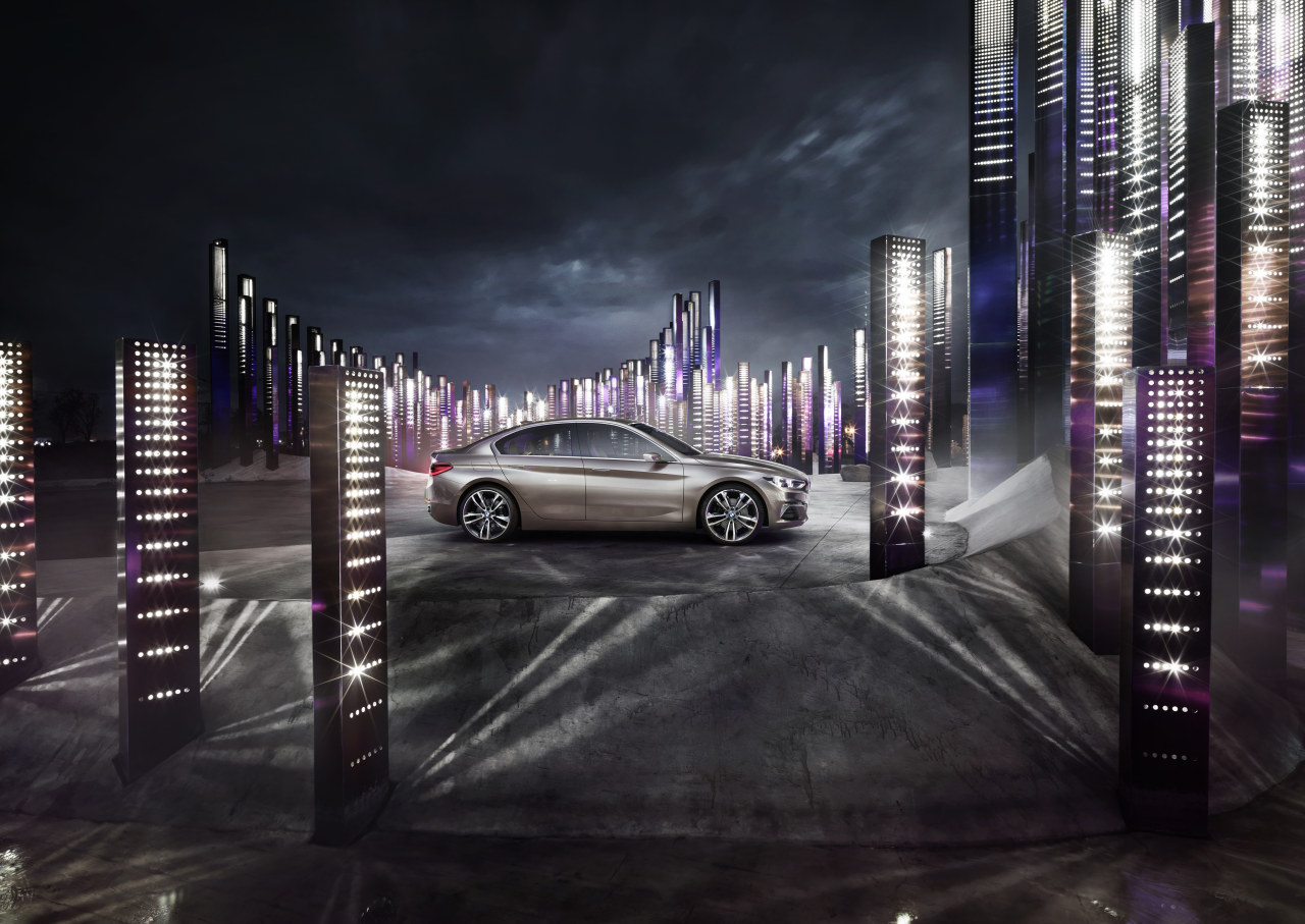 BMW Concept Compact Sedan is voorbode van 1 Reeks Sedan