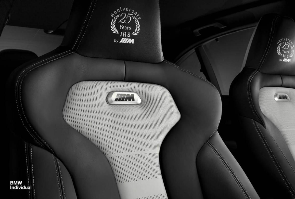 BMW Individual viert 25ste verjaardag op gepaste wijze