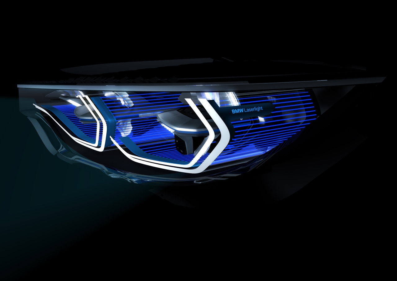 BMW zet in op lasertechnologie met M4 Concept Iconic Lights