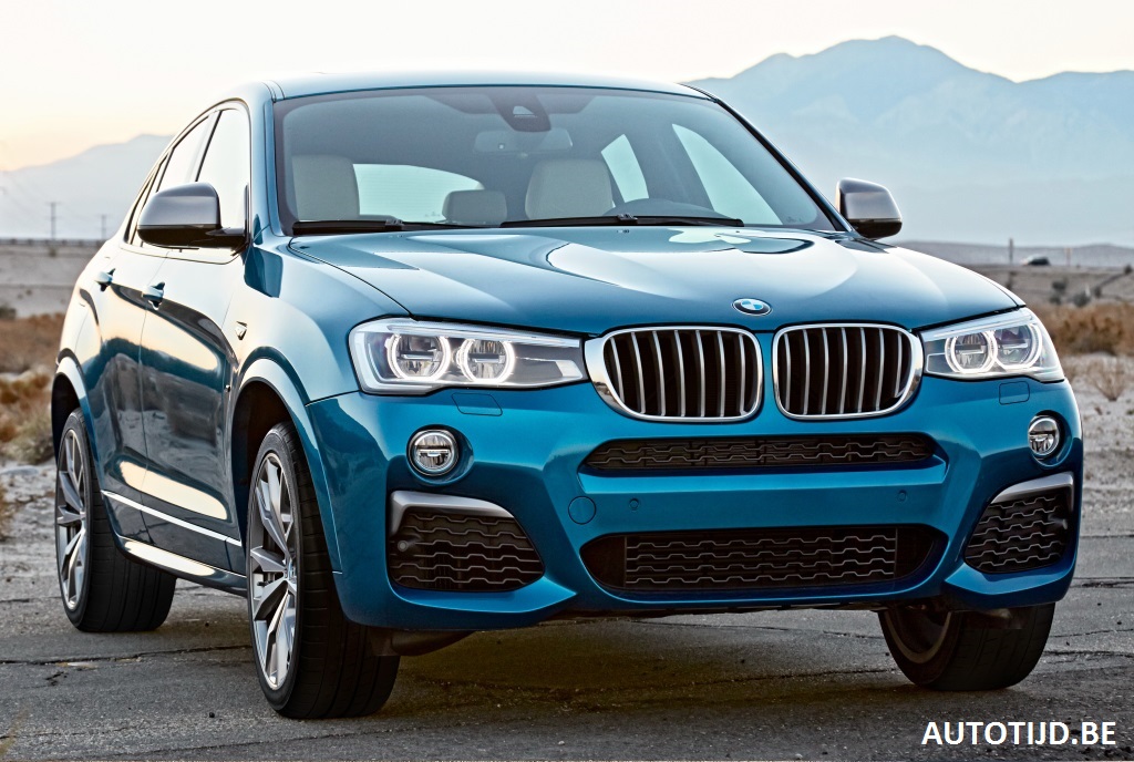 In primeur: dit is de officiële fotoshoot van de nieuwe BMW X4 M40i