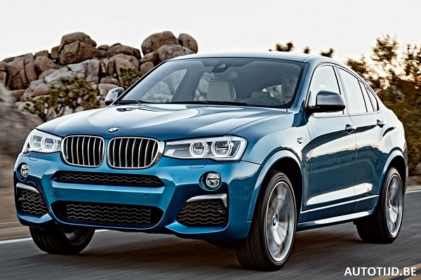 In primeur: dit is de officiële fotoshoot van de nieuwe BMW X4 M40i