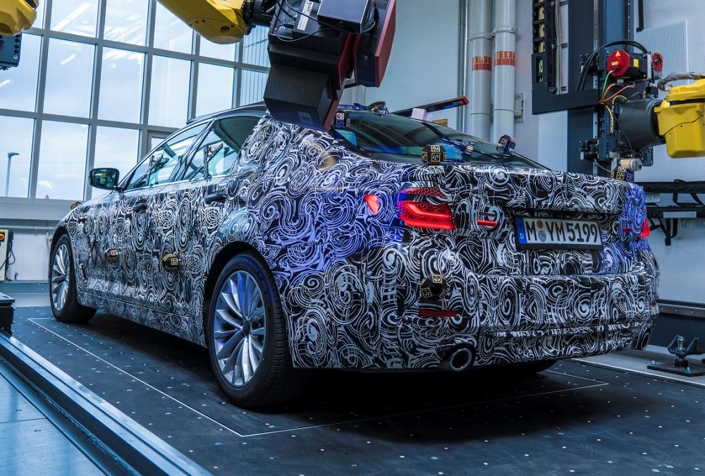 BMW 5 Reeks Berline 2016 Teaser optische meetcel