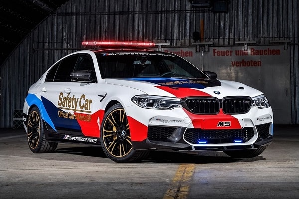 BMW stelt nieuwe M5 MotoGP Safety Car voor