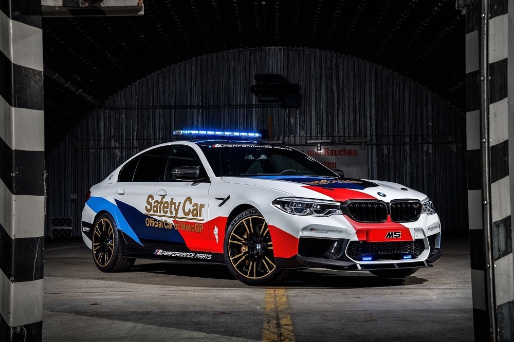 BMW stelt nieuwe M5 MotoGP Safety Car voor