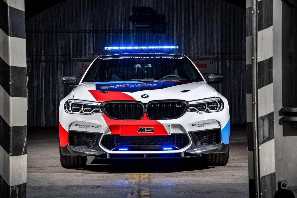 BMW stelt nieuwe M5 MotoGP Safety Car voor