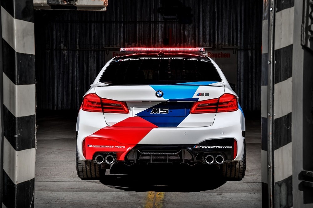 BMW stelt nieuwe M5 MotoGP Safety Car voor