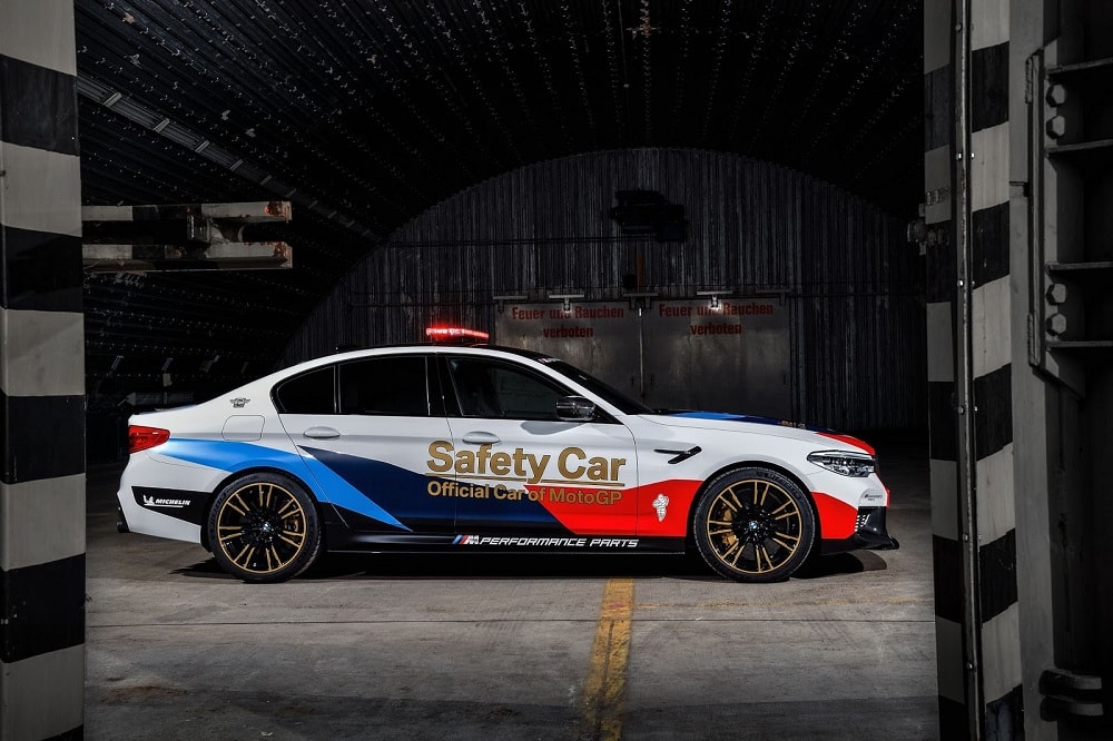 BMW stelt nieuwe M5 MotoGP Safety Car voor