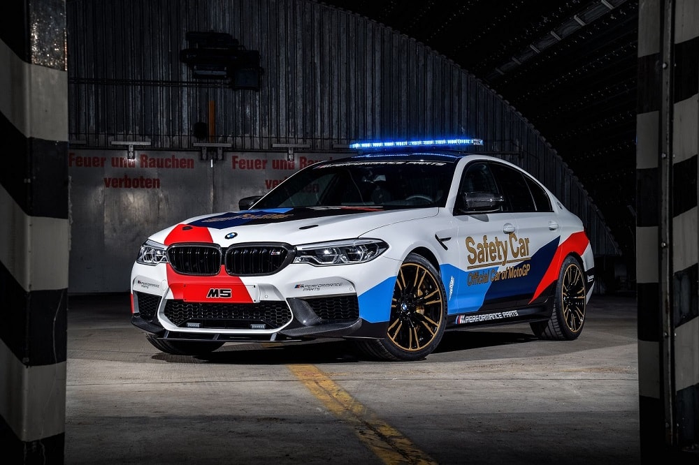 BMW stelt nieuwe M5 MotoGP Safety Car voor