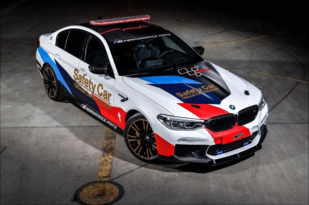 BMW stelt nieuwe M5 MotoGP Safety Car voor