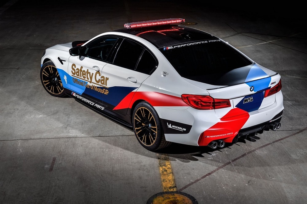 BMW stelt nieuwe M5 MotoGP Safety Car voor