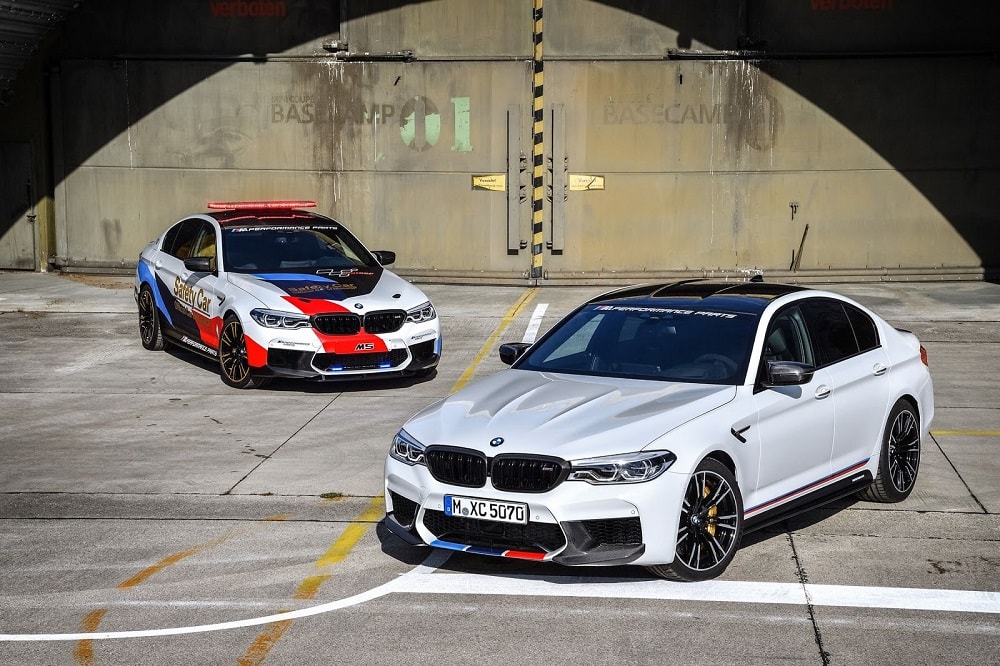 BMW stelt nieuwe M5 MotoGP Safety Car voor