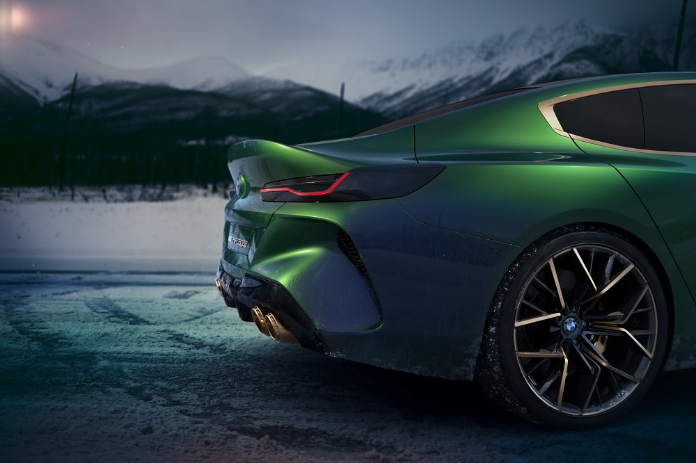 BMW M8 Gran Coupé: nu een concept, straks in productie