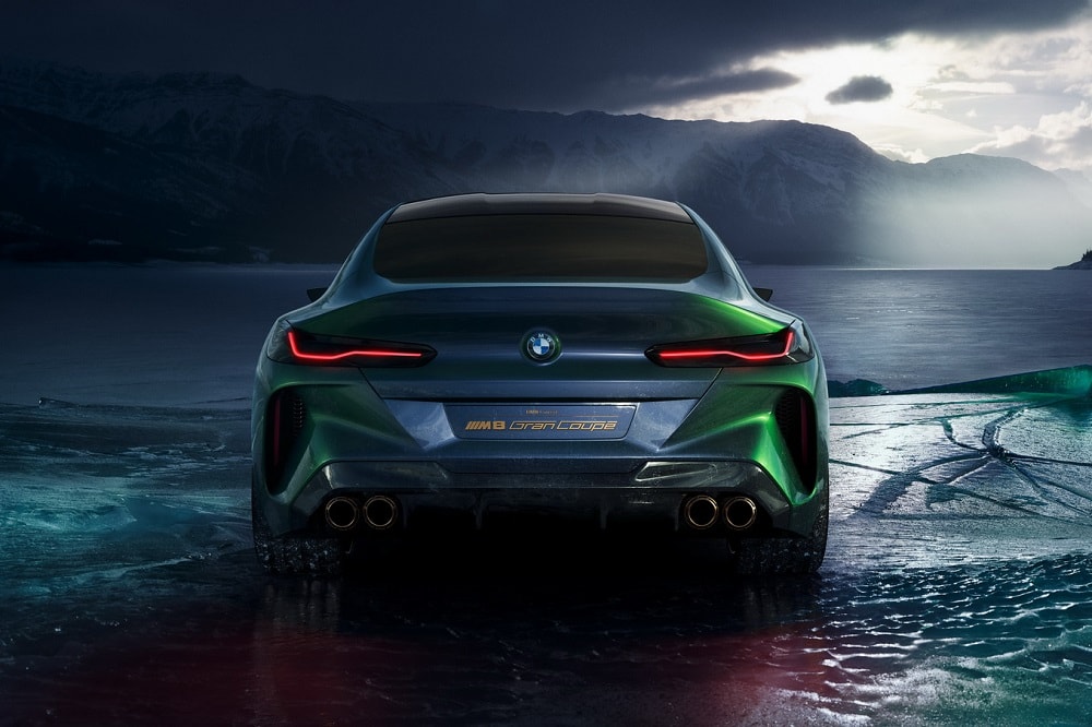 BMW M8 Gran Coupé: nu een concept, straks in productie