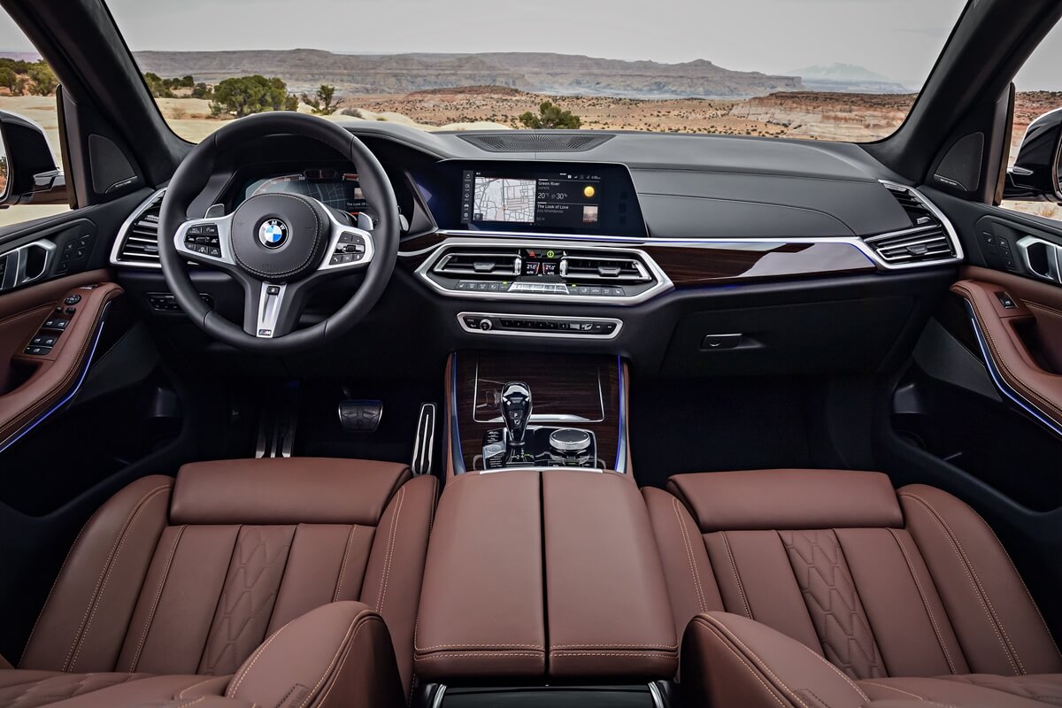 BMW X5 2018-2023 intérieur tableau de bord