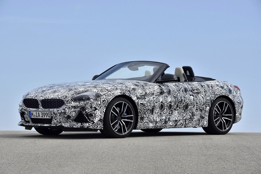 BMW toont nieuwe Z4 roadster en deelt eerste details