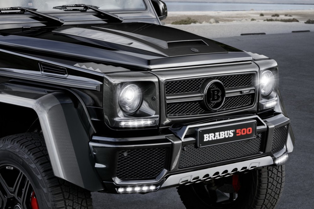 Brabus gaat aan de slag met Mercedes G500 4x4²