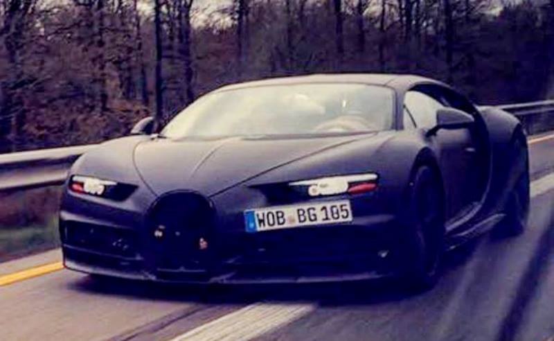Nieuwe hypercar van Bugatti heet nu officieel Chiron